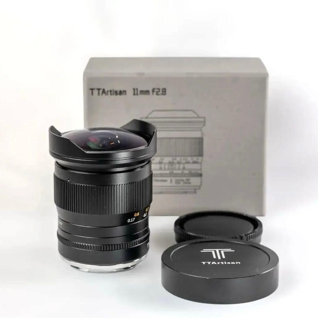 【美品】TTArtisan 11mm F2.8 Fisheye 単焦点レンズ