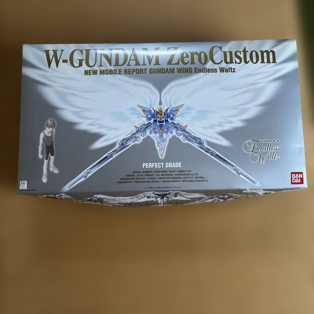 PG ウイングガンダムゼロカスタム　新品未組立品W-ZERO CUSTOM