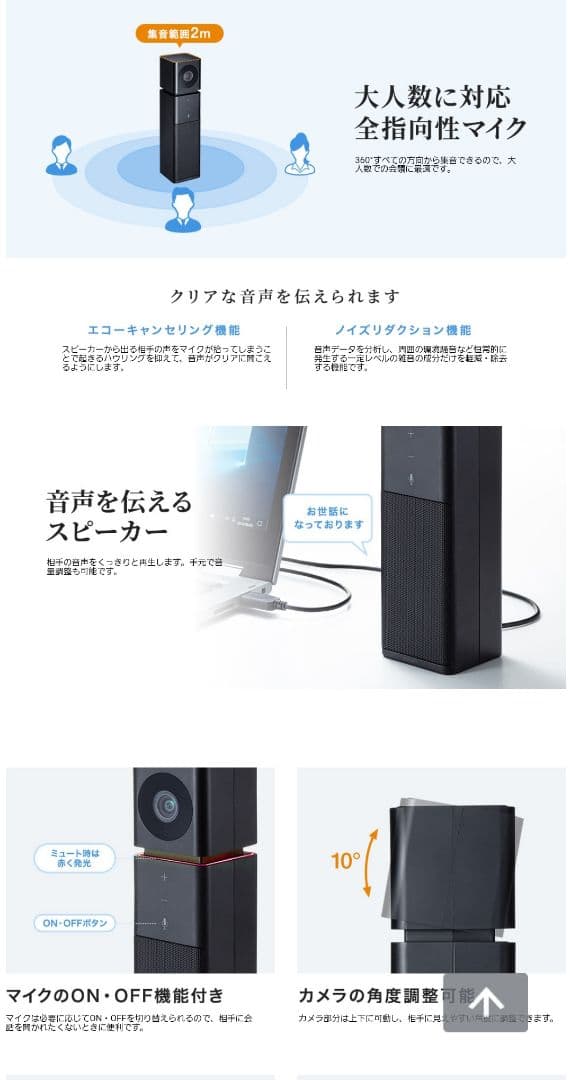 CMS-V470K スピーカー・カメラ・マイク