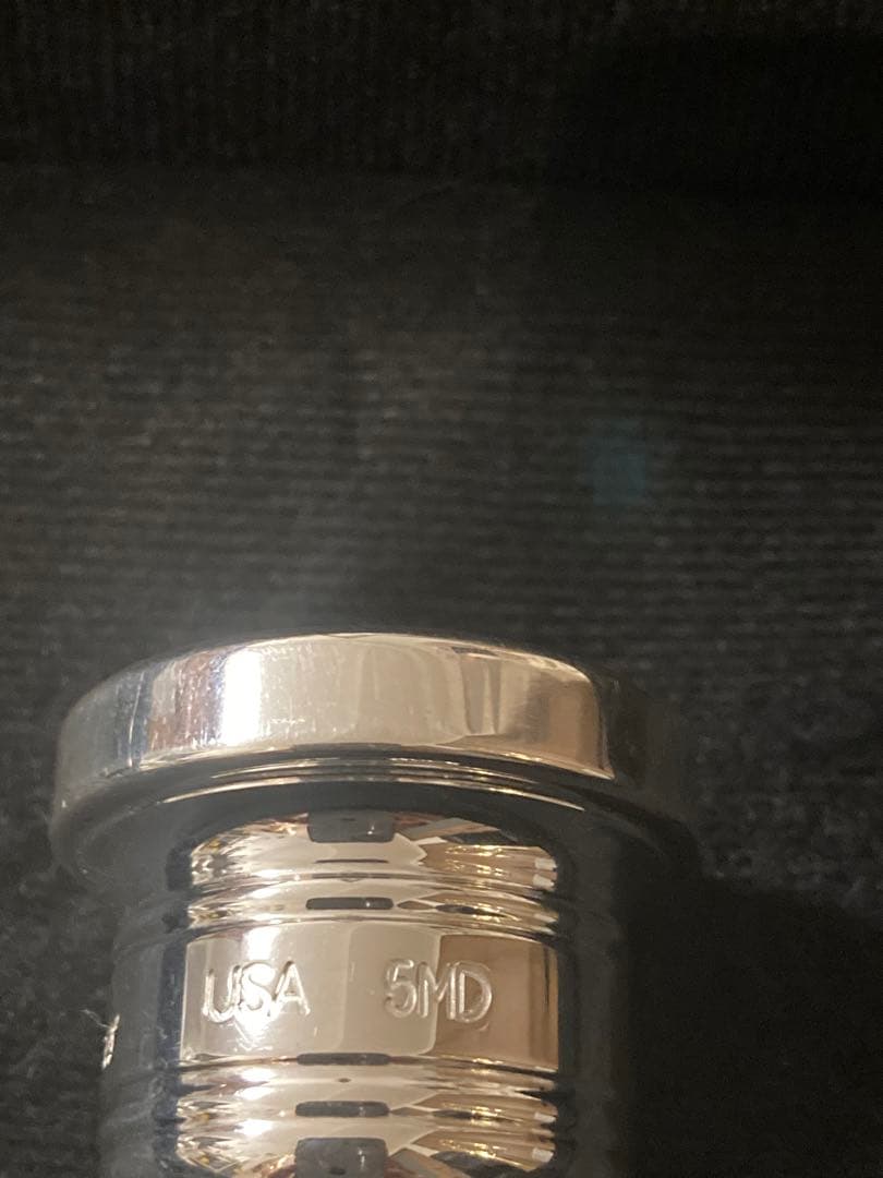 【ほぼ未使用】シャイアーズ shiresトロンボーンマウスピース 5MD