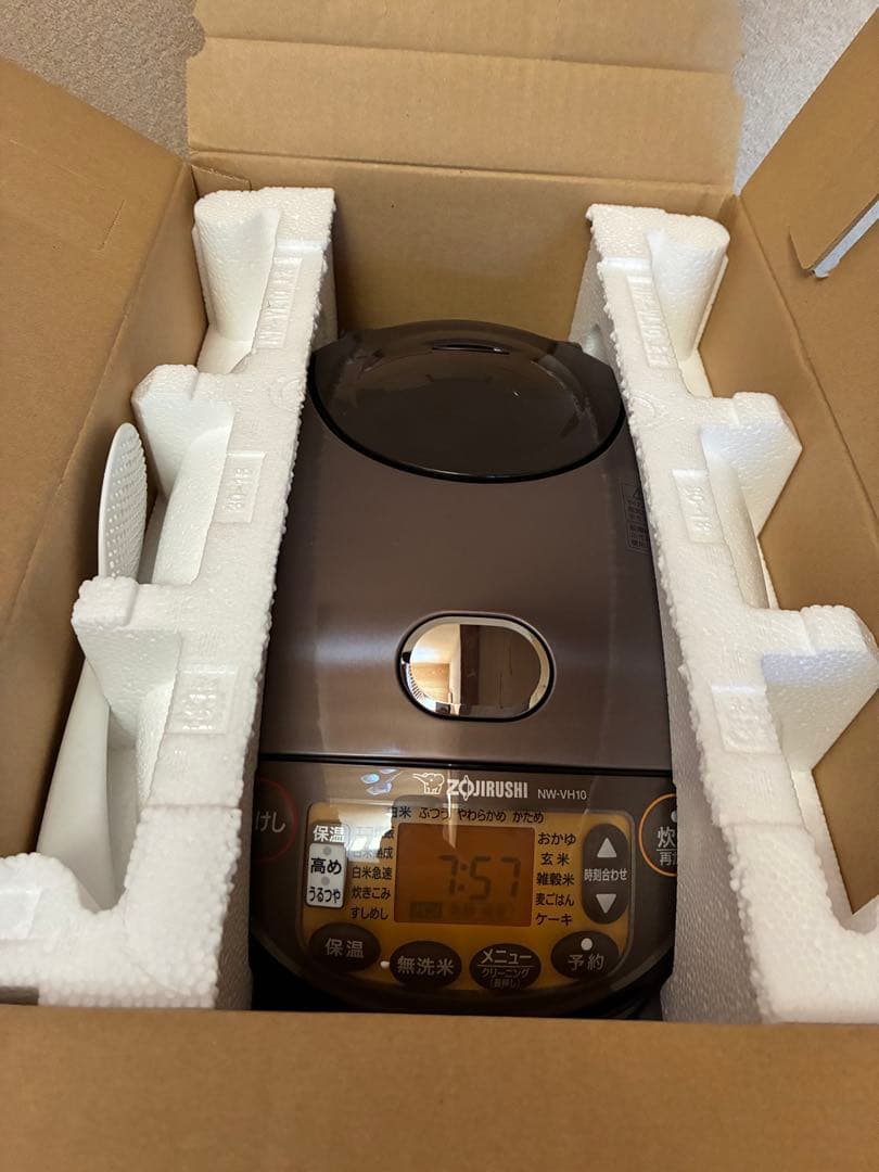ZOJIRUSHI 炊飯器 NW-VH10-TA 1.0L