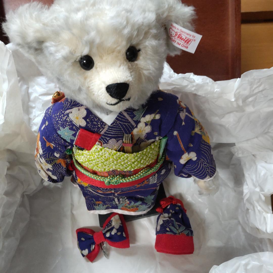 シュタイフ　千代姫　限定品　テディベア