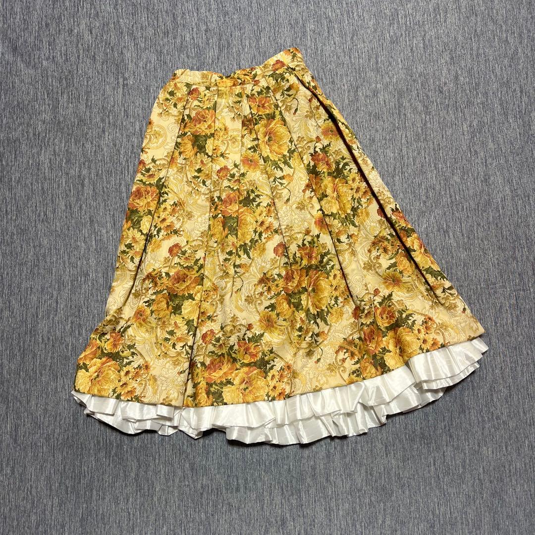 ATELIER BOZ アトリエボズ クラシックフリルスカート 花柄 ロリータ