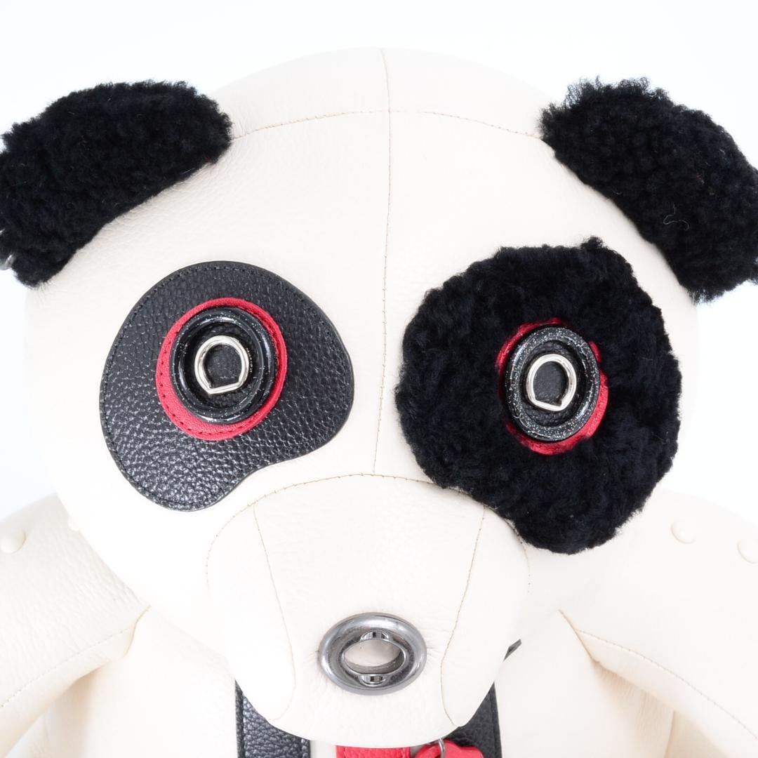 COACH コーチ ロッキー テディベア レザーぬいぐるみ