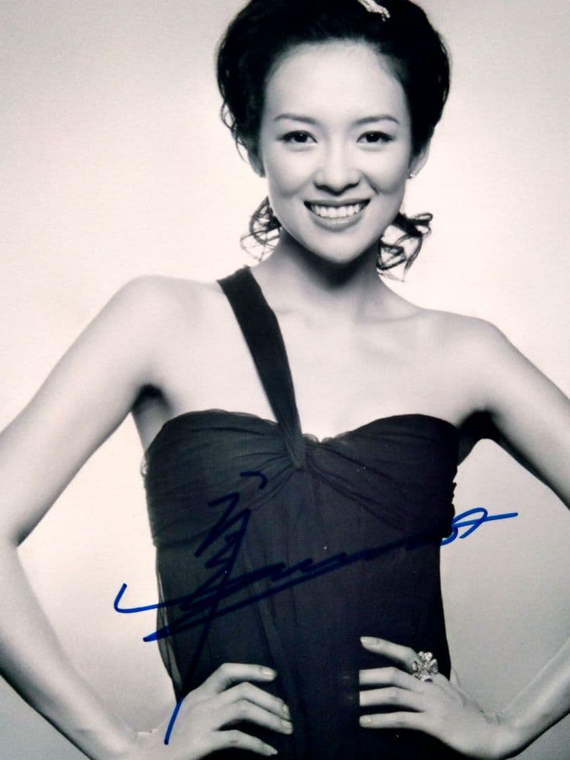 チャオ・リーイン直筆サイン入り超大型写真…