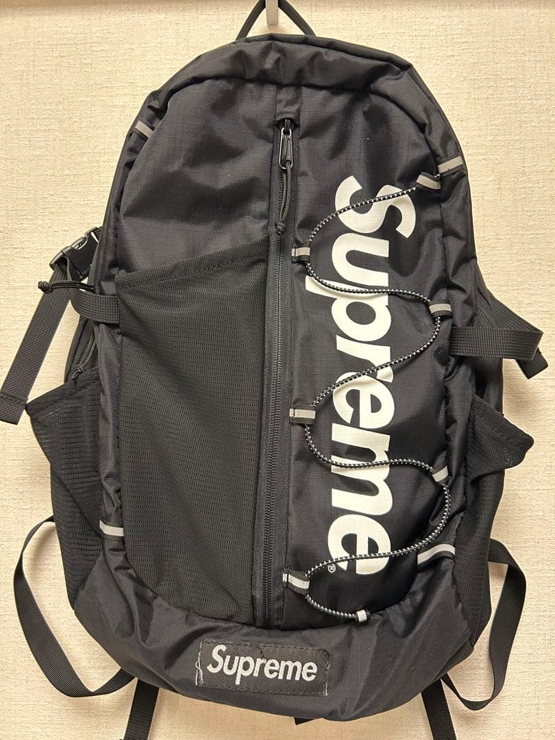 Supreme ブラックバックパック