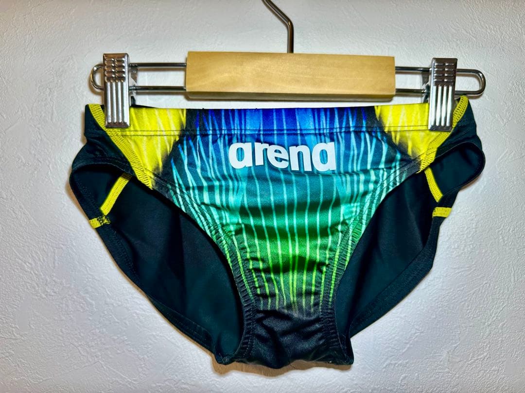 ジ*1様 arena メンズ 競パン Mサイズ　【ブラック×イエロー×ブルー】