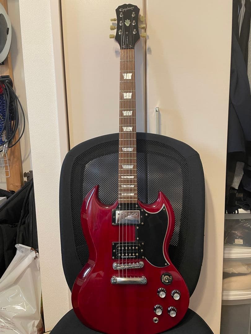 Saymour Duncanピックアップ Epiphone SG エレキギター