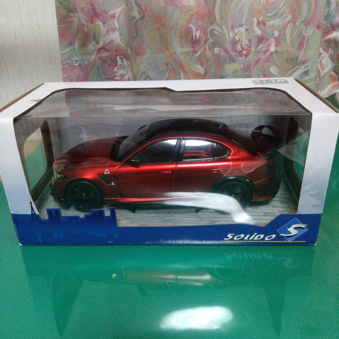 【超希少】Alfa Romeo Giulia GTA M　1/18　ソリド