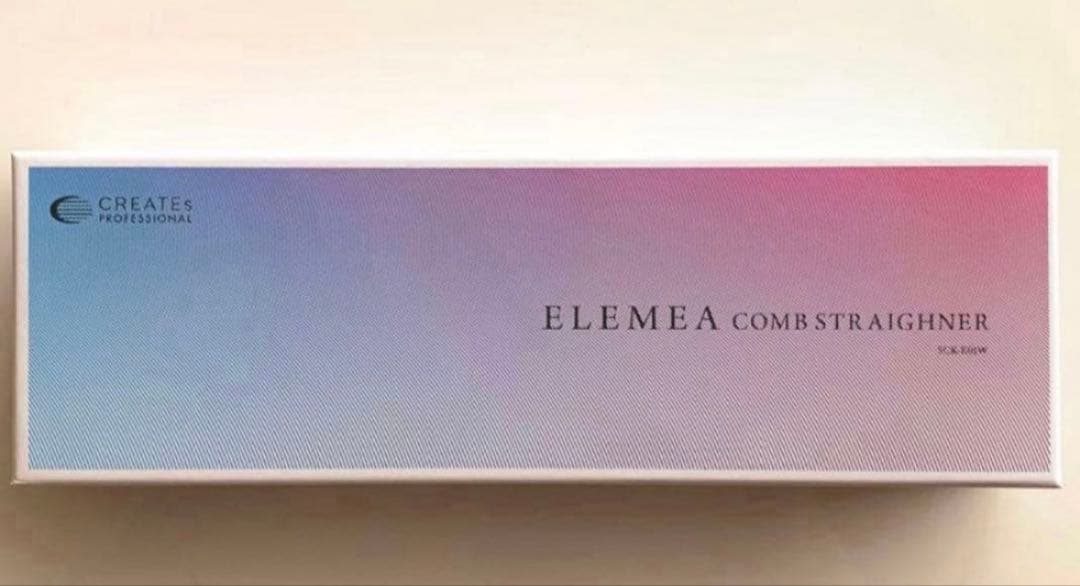 ヘアアイロン CREATE's ELEMEA COMB STRAIGHTENER