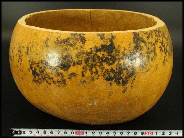 茶道具 瓢 炭斗 侘び寂び(ZE483)