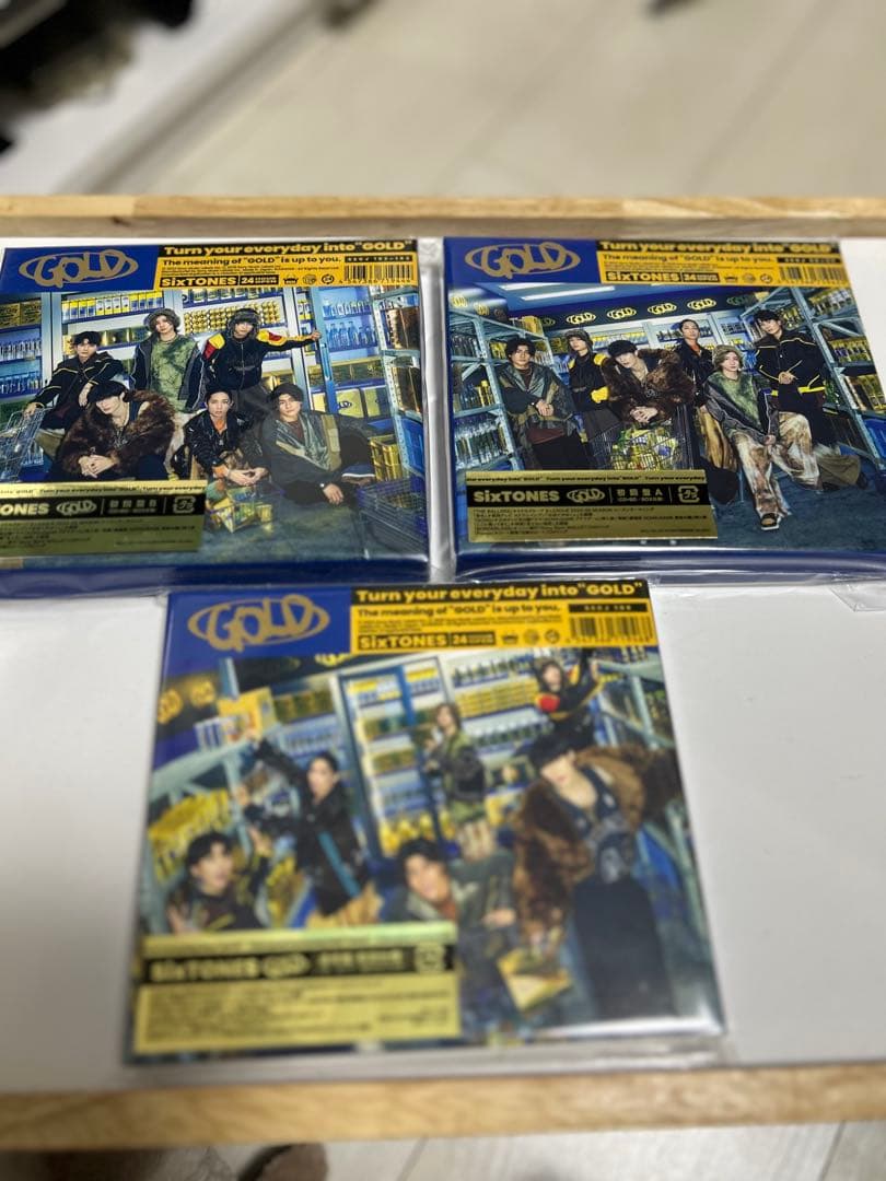 SixTONES GOLD Blu-ray 3形態セット