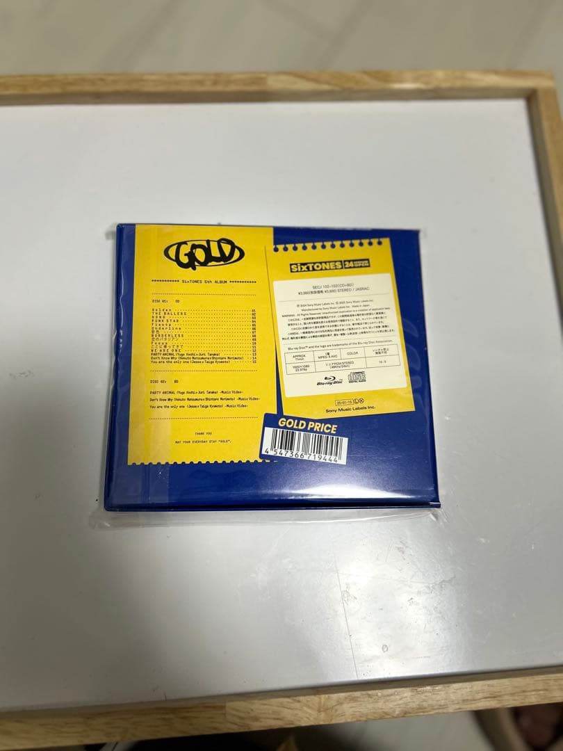 SixTONES GOLD Blu-ray 3形態セット