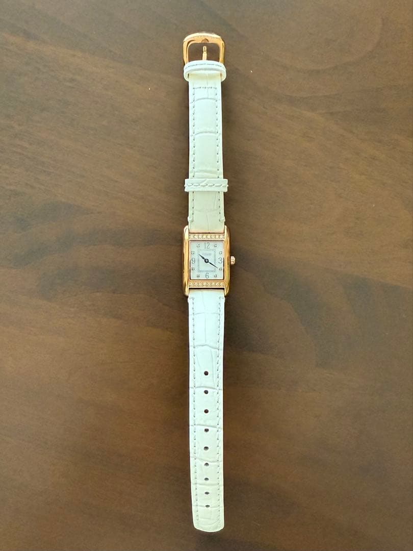 【新品未使用希少】COACH腕時計 ホワイトシェル ピンクゴールド レザーベルト