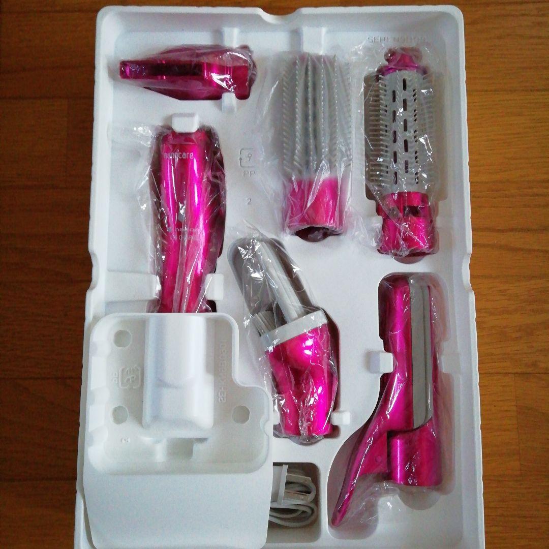 美品　パナソニック くるくるドライヤー ナノケア EH-KN9B-VP