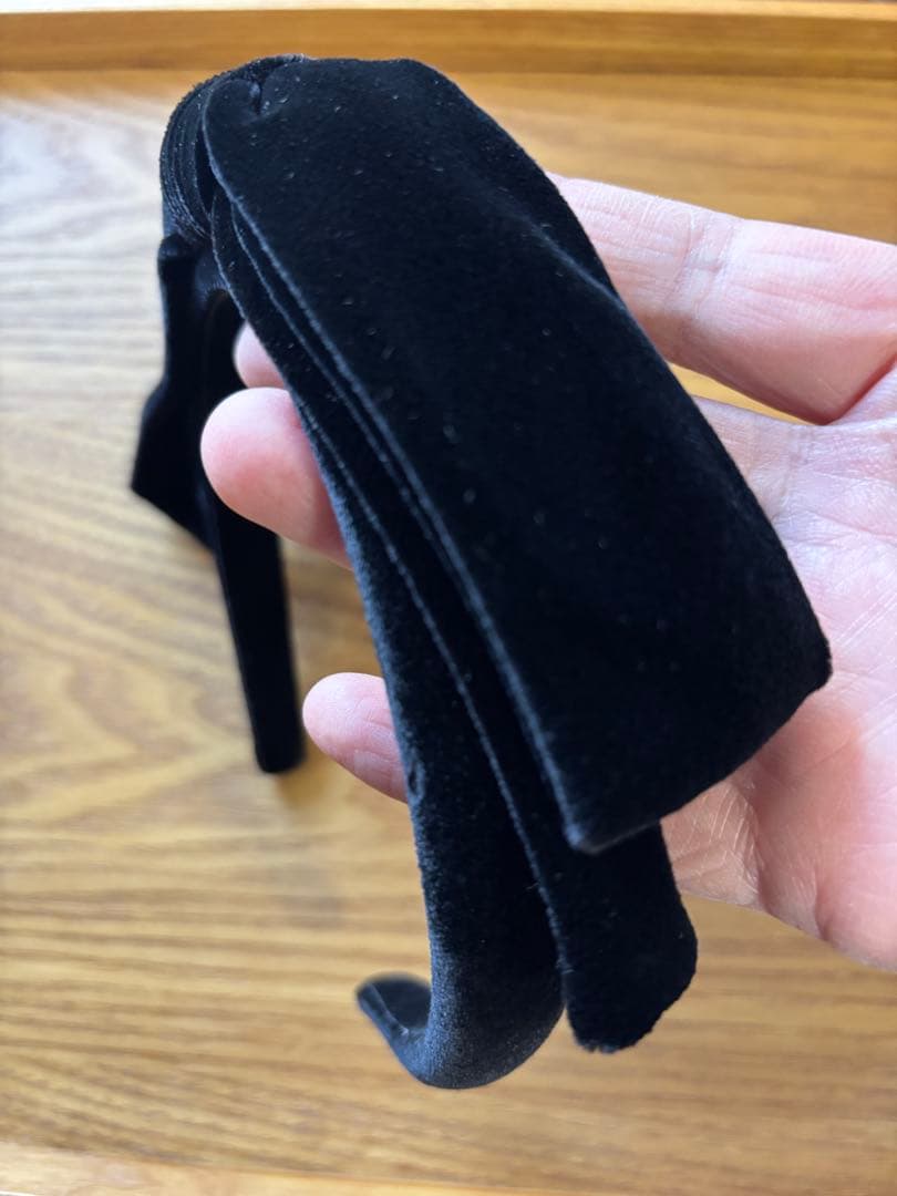 ALEXANDRE DE PARIS ベルベット ヘアバンド