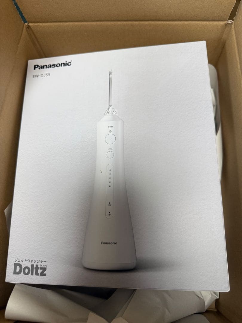 パナソニック 口腔洗浄器 ジェットウォッシャー ドルツ EW-DJ55-W