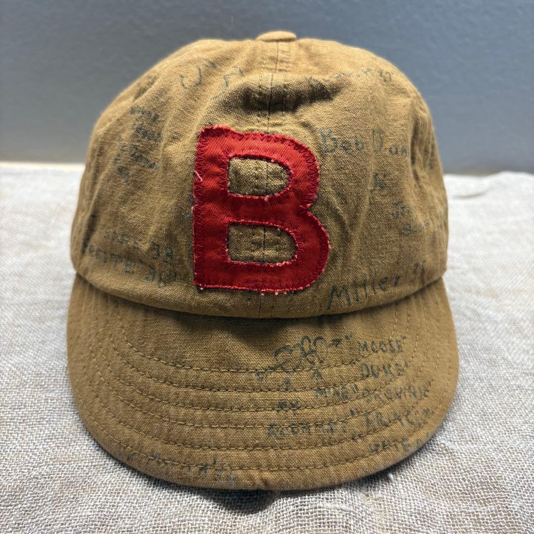 デニム&ダンガリー　落書き柄　ベースボールキャップ　サイズ50