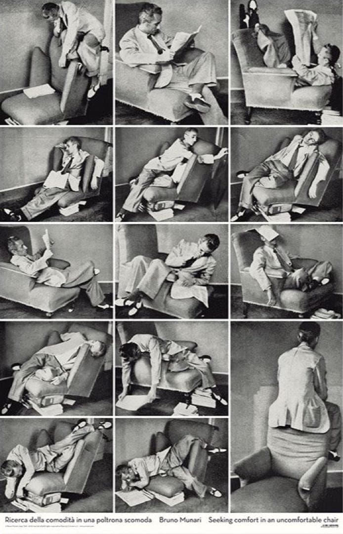 【国内未入荷】ブルーノ・ムナーリ bruno munari 希少ポスター