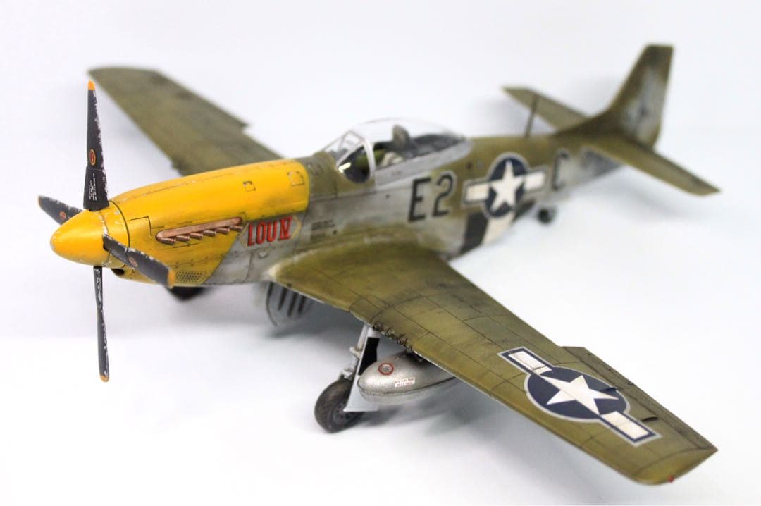 海賊プラモデル屋】田宮1/48 F51D 第361戦闘航空団第375戦闘飛行機