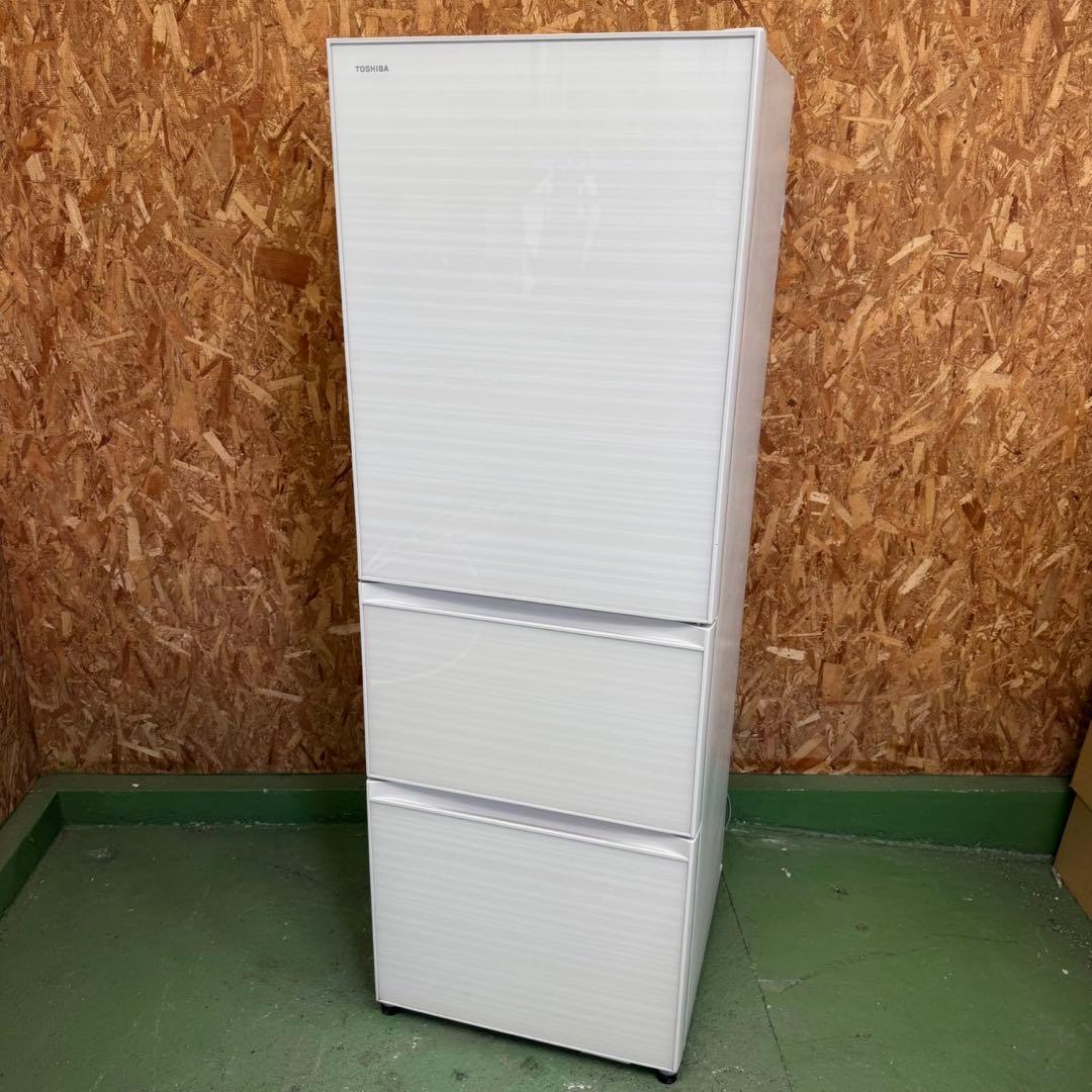 326 関東配送　冷蔵庫　大型　右開き　格安　300L〜400L 美品　363L