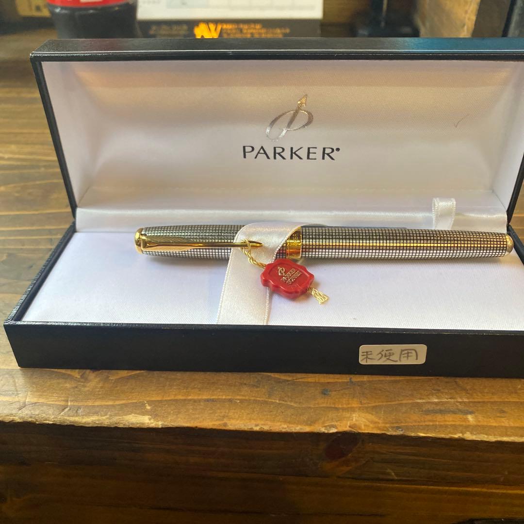 Parker 万年筆 シルバー・ゴールド
