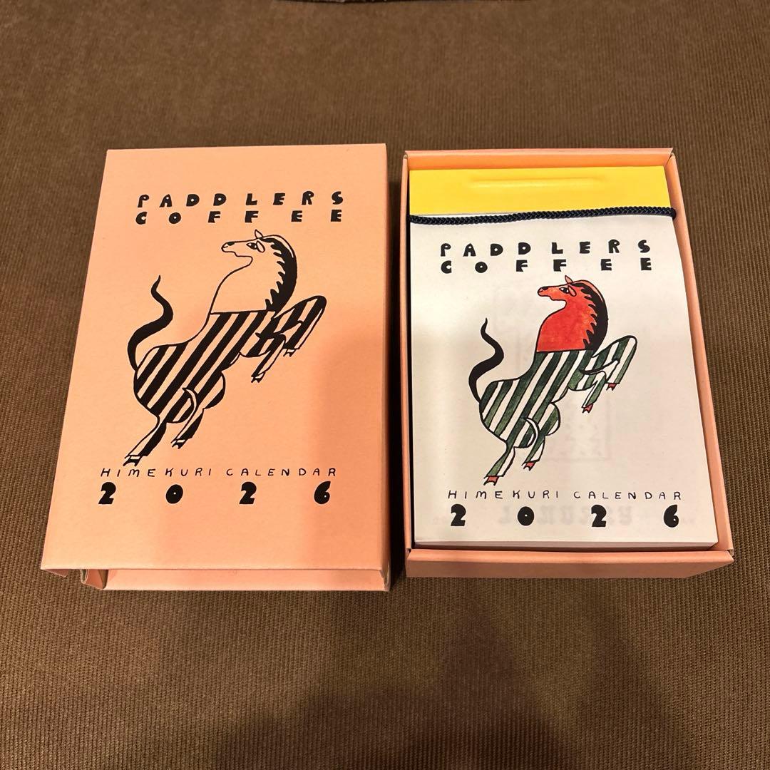 パドラーズコーヒー　2026年日めくりカレンダー