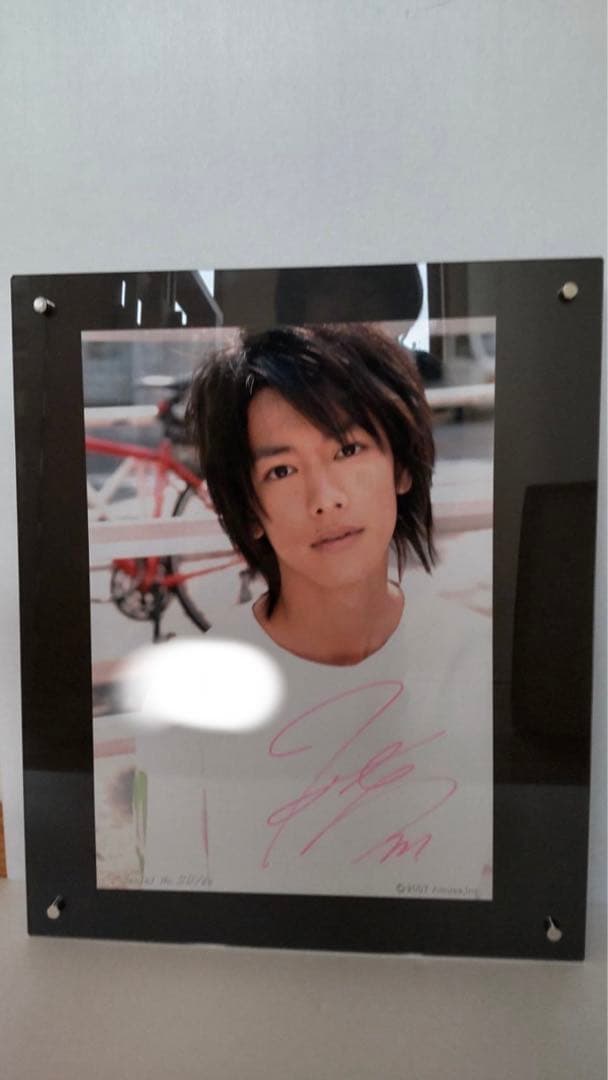 佐藤健　直筆サイン入り　激レア　入手不可　世界に一つのみ