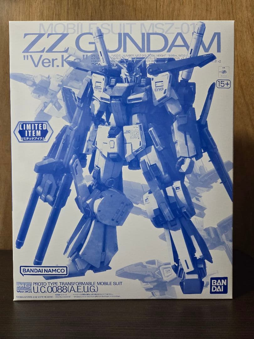 MG 1/100 ダブルゼータガンダム Ver.Ka [クリアカラー]