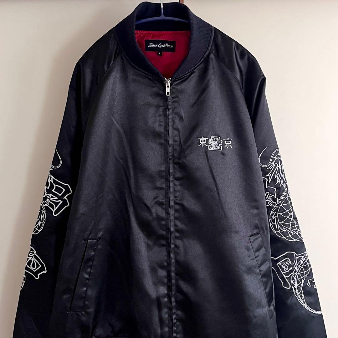 ☆美品！ブラックアイパッチ Black Eye Patch 刺繍 ジャケット☆