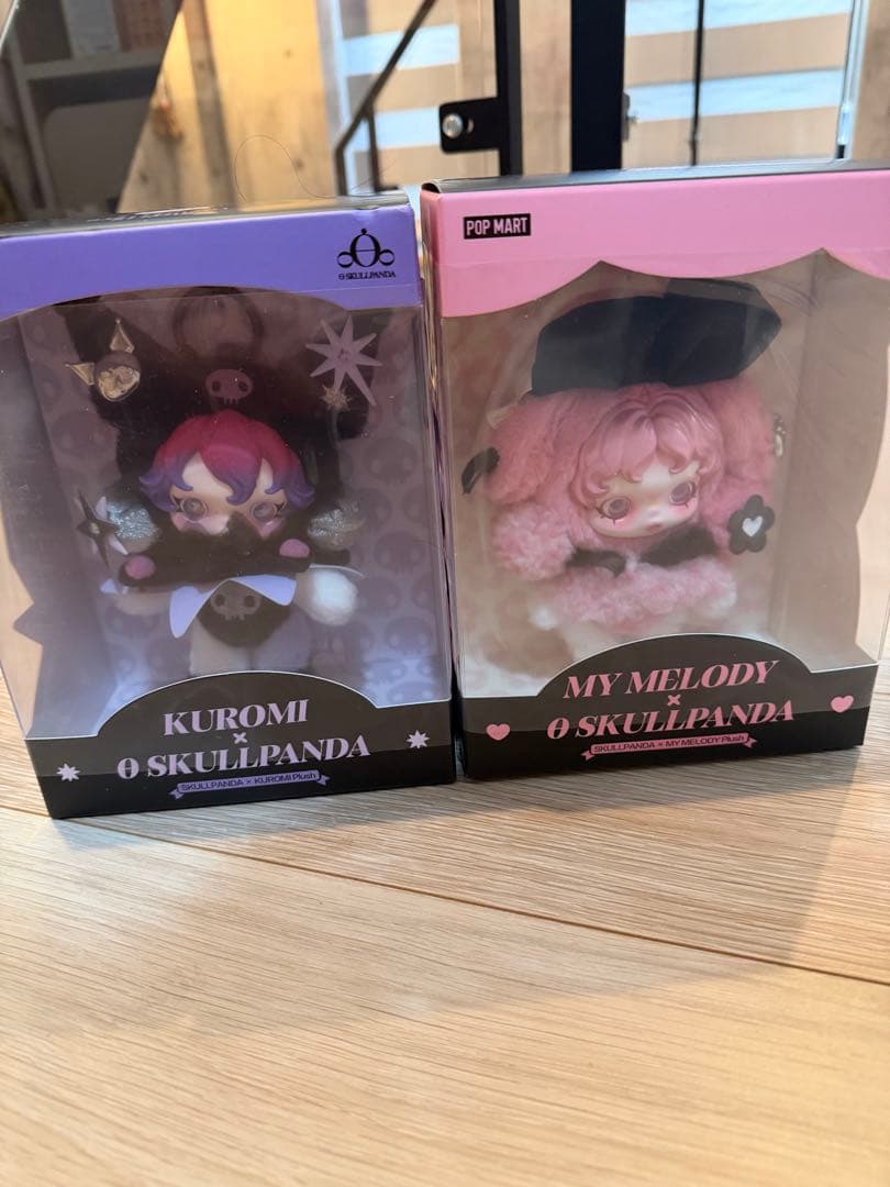 POPMART SKULLPANDA KUROMI MELODY サンリオ 2点