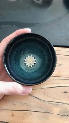 12個シルバー天目盞 茶碗 抹茶碗 建盞和食器 酒器