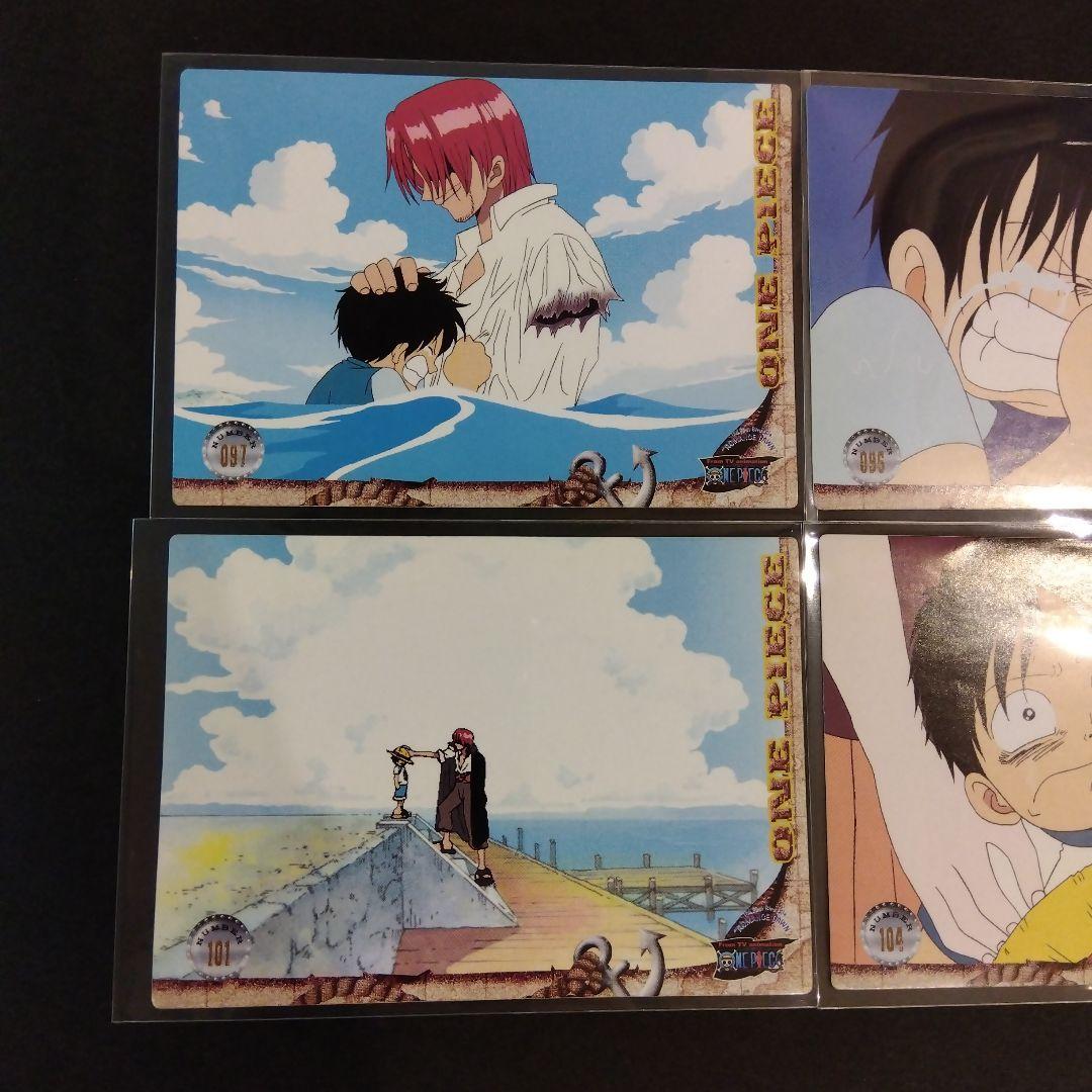 ONEPIECE アマダ ステッカーコレクション ルフィ 幼少 シャンクス 希少