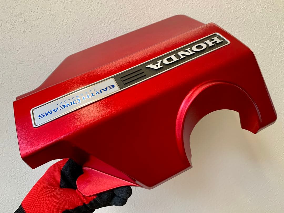 3倍赤いエンジンカバー【shogo.155出品】