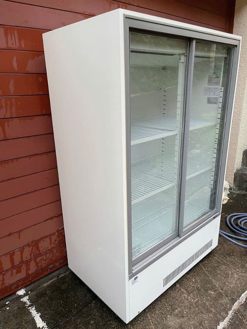 福岡配送無料 2019年製 サンデン 冷蔵ショーケース MU-195XE