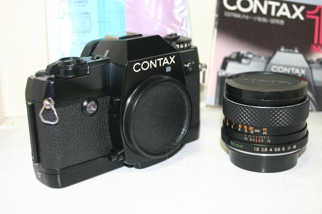 【動作確認済】コンタックス137MAクォーツ+ヤシカDSB50㎜（コンタ-3）
