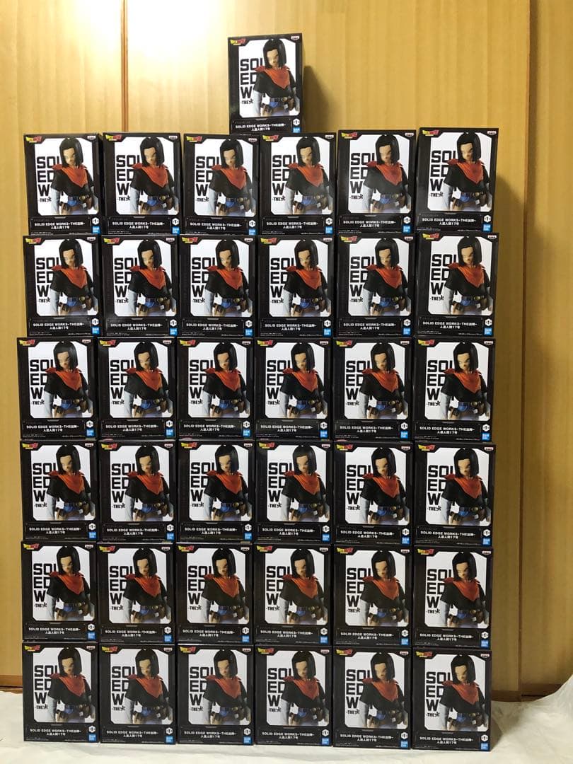 出陣 人造人間17号 フィギュア プライズ バンプレスト 37体セット