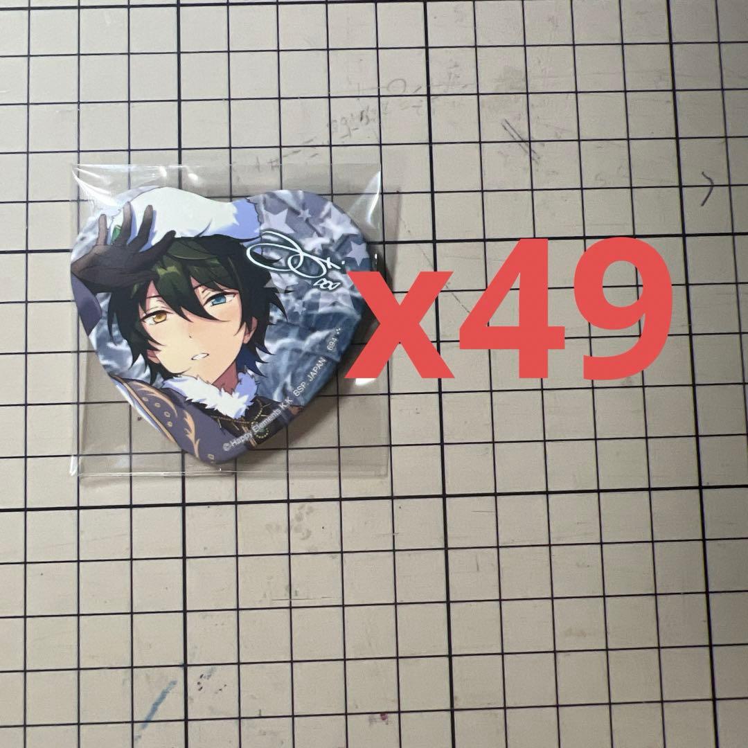 影片みか　とるパカ ハート缶バッジ