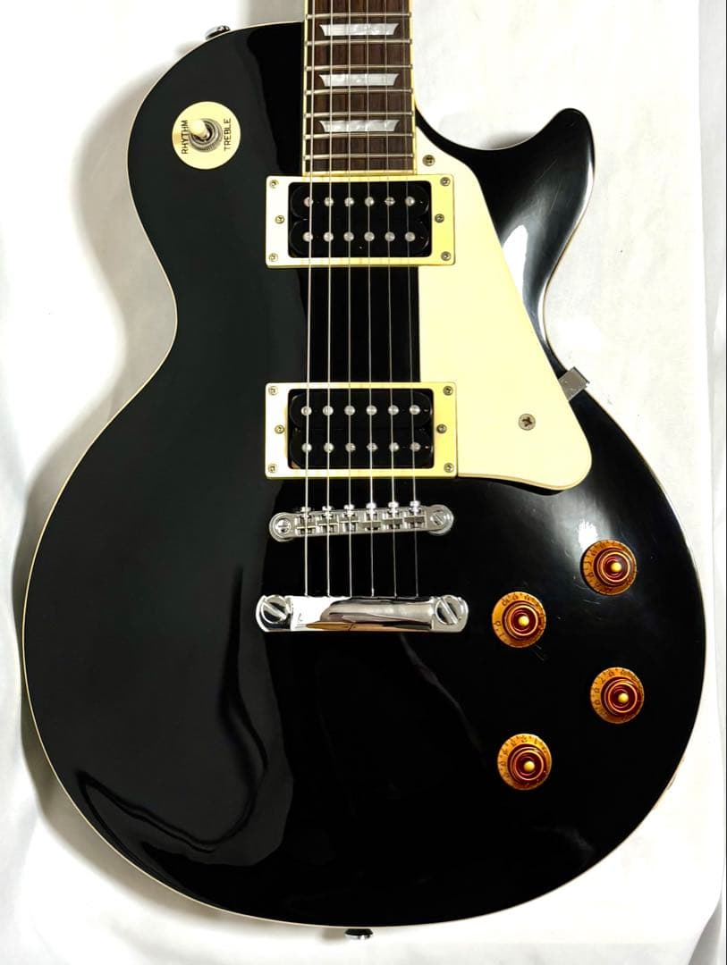 【新品弦張替済】Epiphone レスポールスタンダード エボニー Gibson