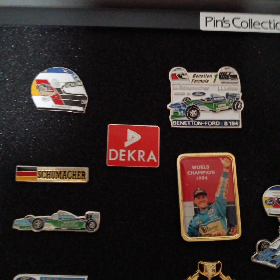 ミハエル・シューマッハ　ピンズコレクション　ケース入り