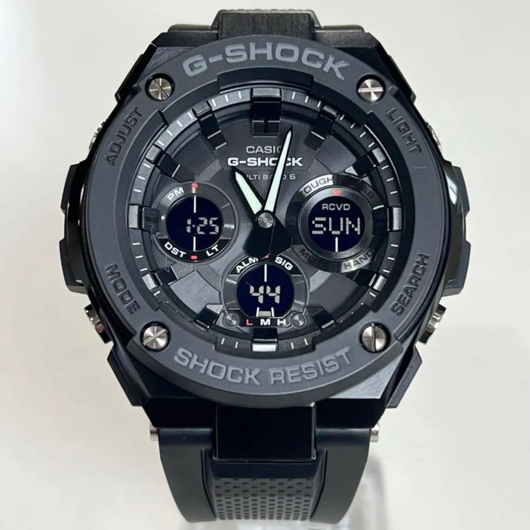 【新品同様】G-SHOCK GST-W100G　電波ソーラー　メンズ　腕時計