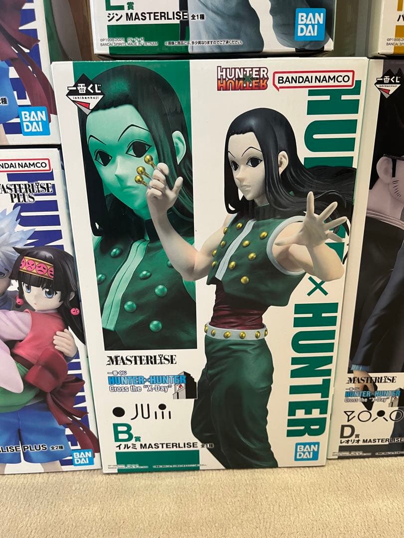 ハンターハンター　一番くじ　A、B、C、D、E、F、ラストワン　フィギュアコンプ