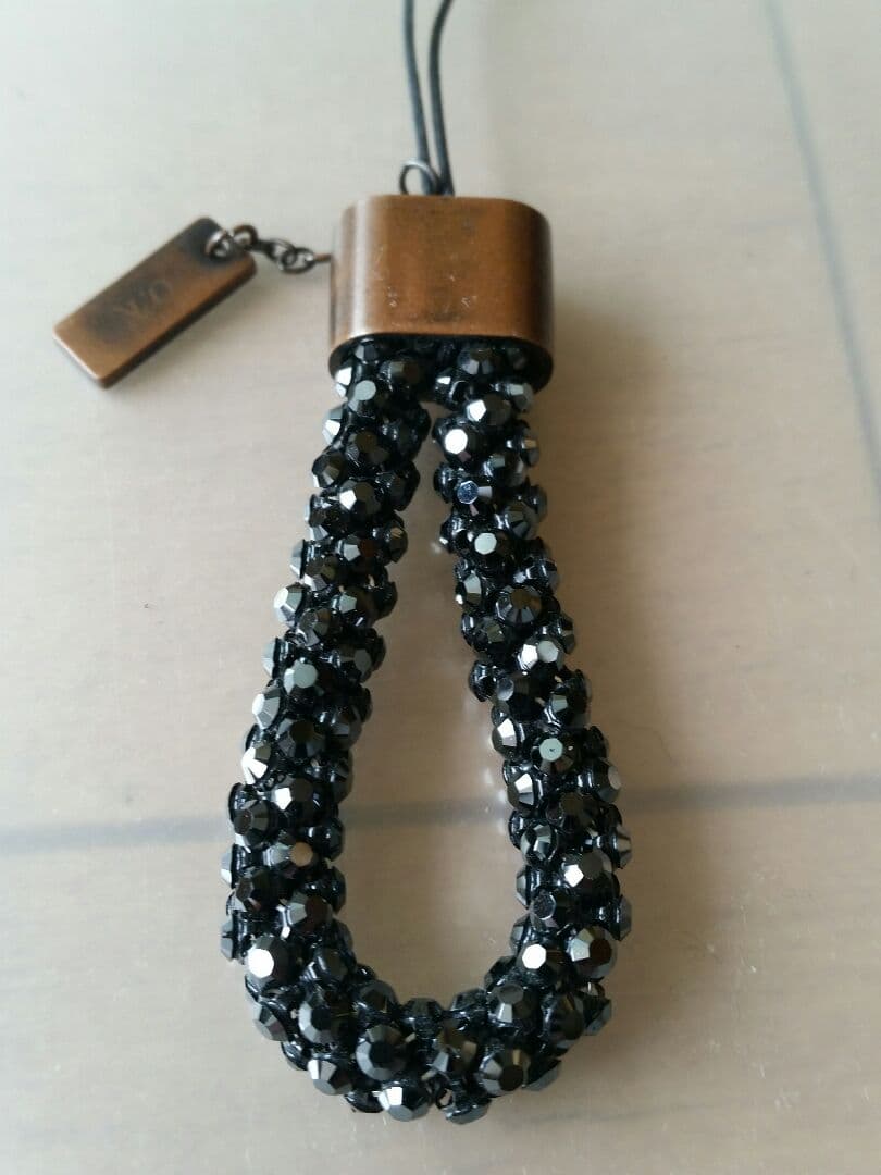 アメックスブラックカード ストラップ センチュリオン スワロフスキー クリスタル