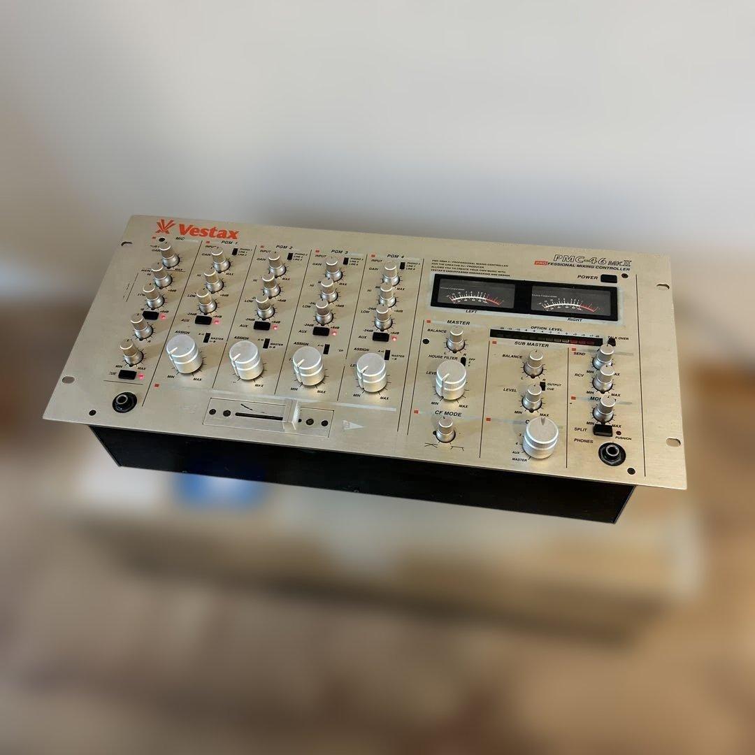 《希少品》Vestax PMC-46 MKII ロータリーミキサー　元箱付き