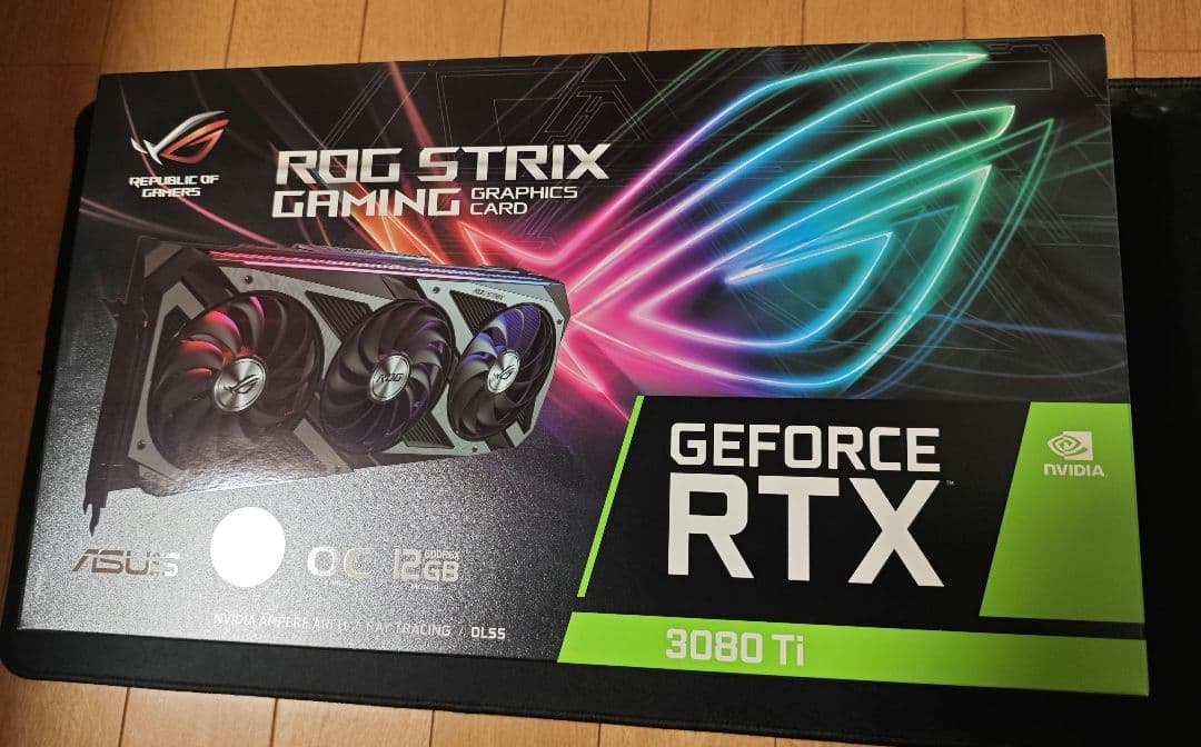 【中古美品】ROG-STRIX-RTX3080TI-O12G-GAMING