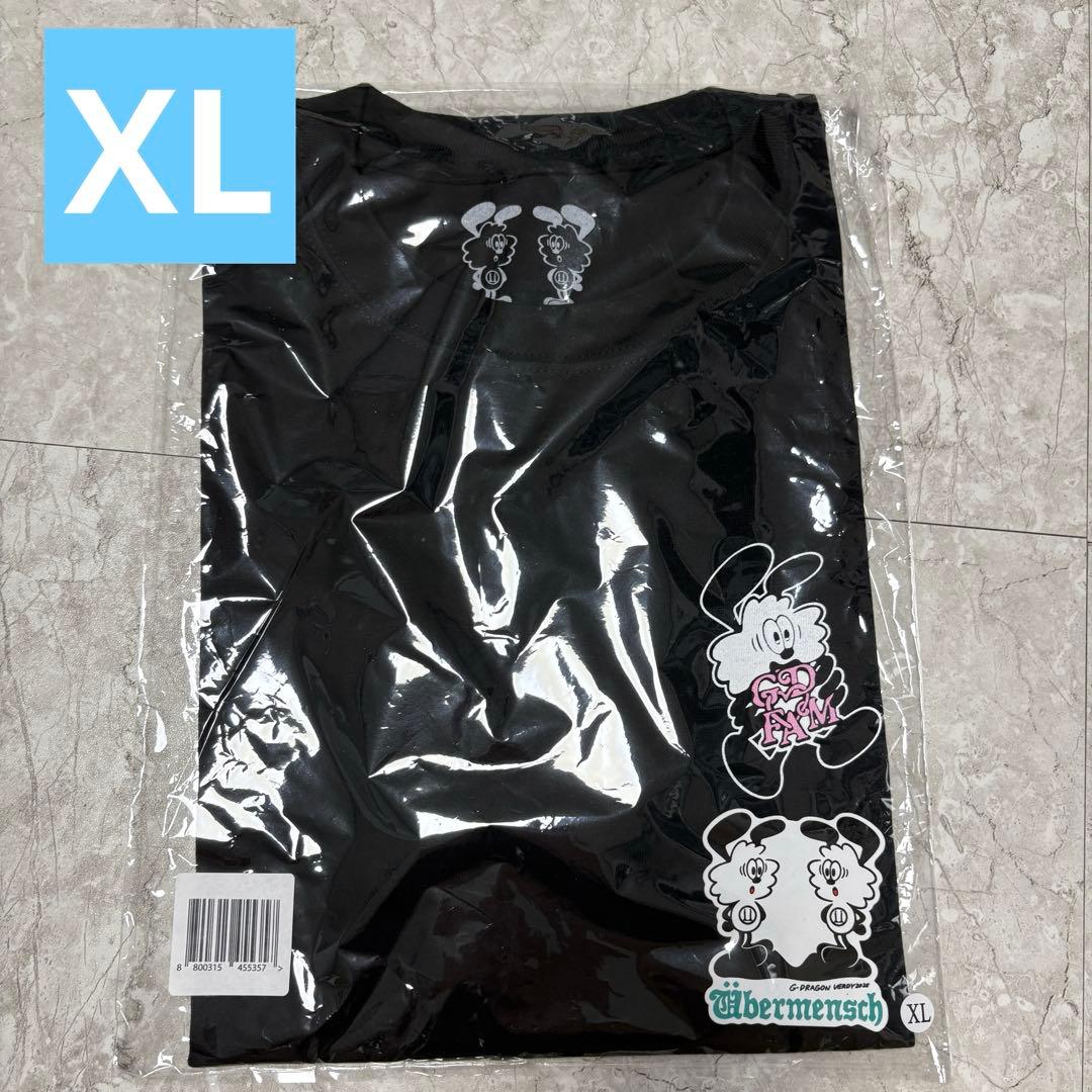 VERDY x G-DRAGON Ubermensch Tシャツ　黒　XL