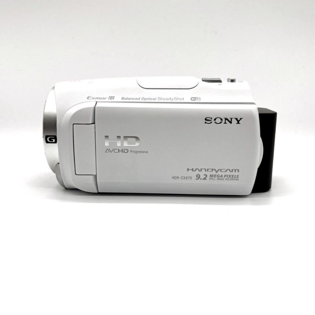 【極美品】SONY Handycam HDR-CX670 Wi-Fi搭載