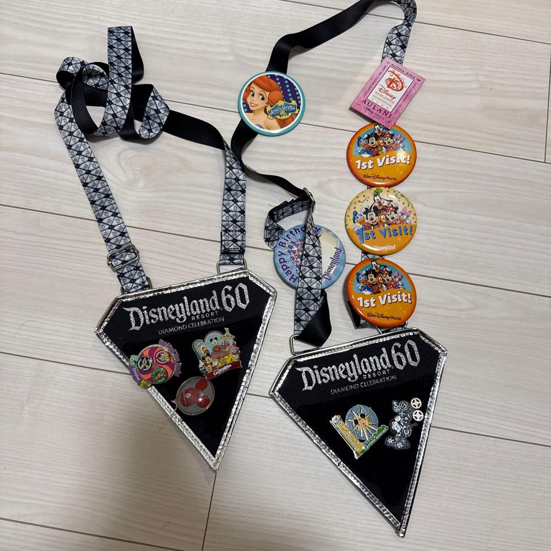 Disneyland 60 ダイヤモンドセレブレーション ピンバッジ　ディズニー