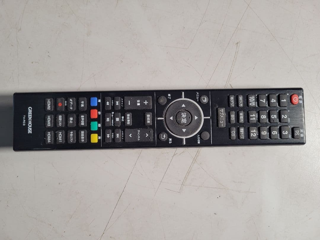 50型液晶テレビGreenHouse GH-TV50DGE-BK 2022製中古