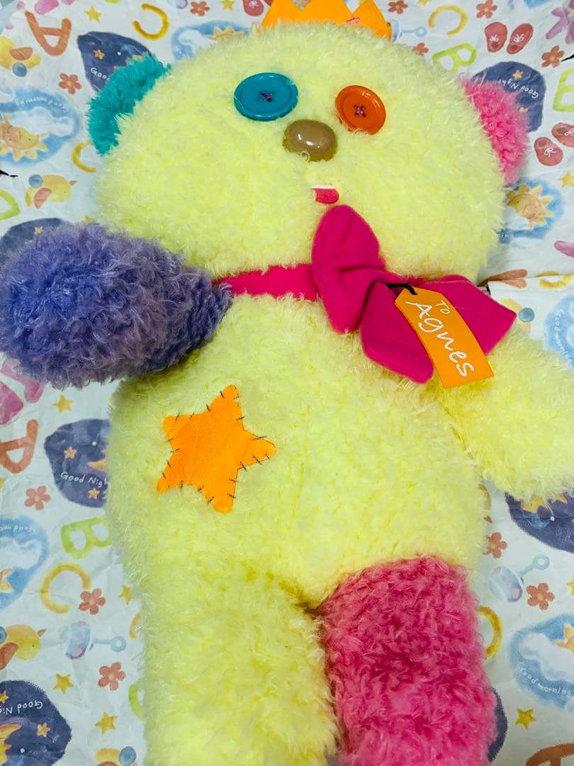 USJ ユニバ　ティム　ぬいぐるみハンドウォーマー　カラフル　ハロウィン